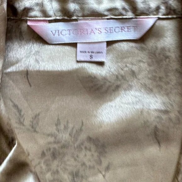 Victorias Secret Pajama Set Small Gold - Picture 4 of 6